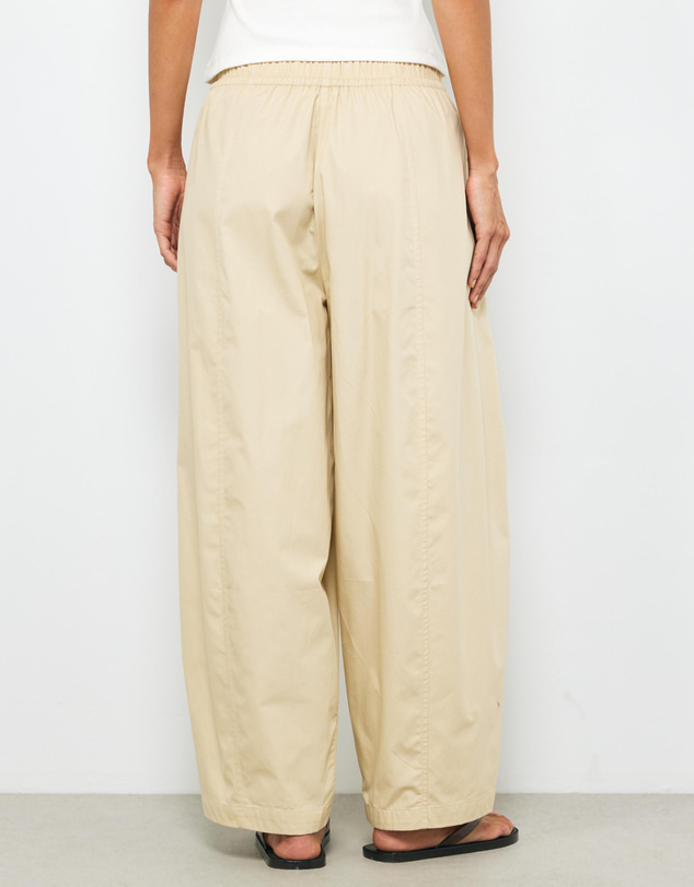 AERE - Organic Cotton Barrel Leg Pants