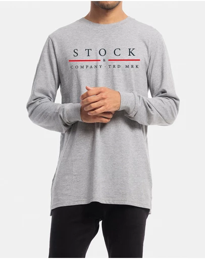 Stock & Co. - Red Line Long Sleeve Tee