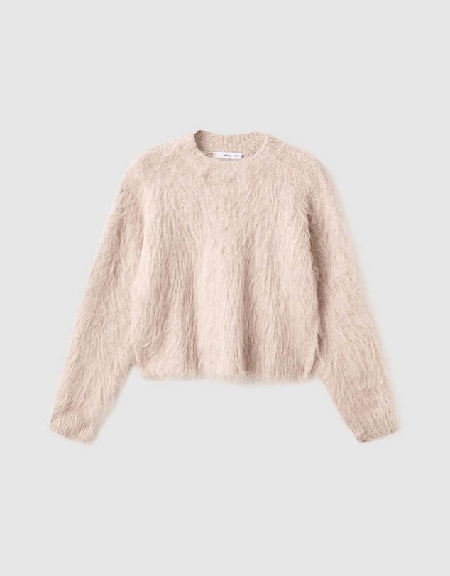 M.N.G - Faux-Fur Sweater