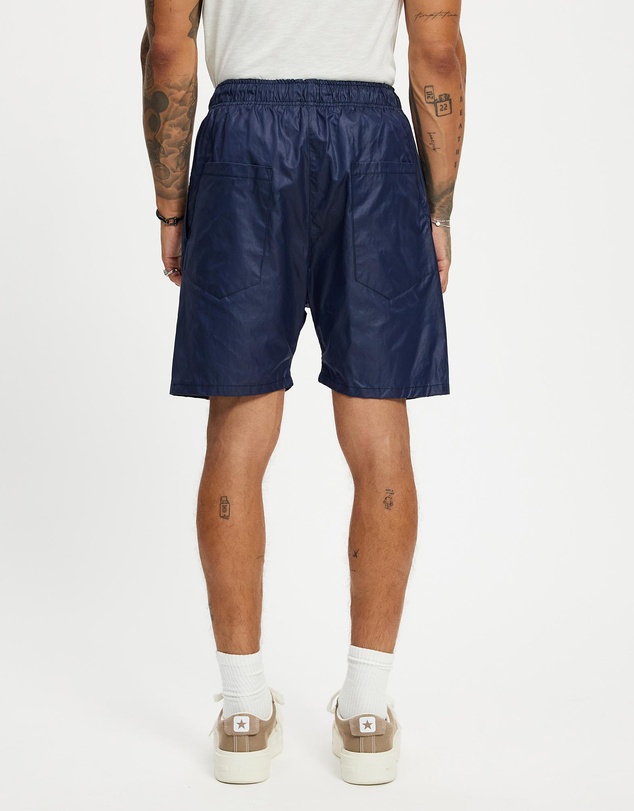 Surrounded By Ghosts - The Obsidian Coated Canvas Drawstring Shorts