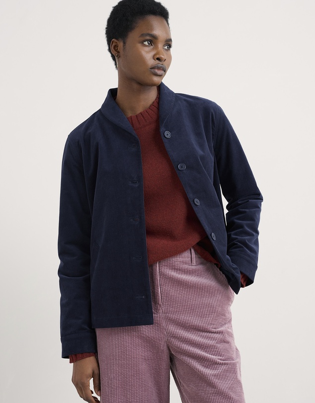 Seasalt - Seasalt Cornwall Navy Brightwork Jacket