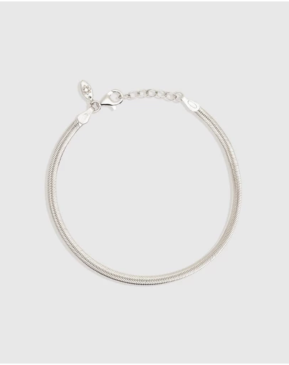 By Charlotte - Herringbone Chain Bracelet