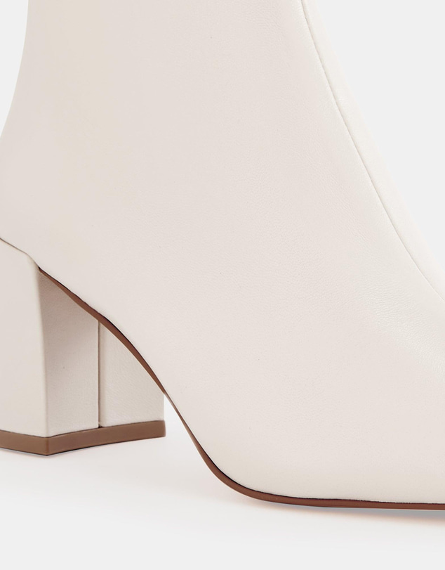 Wittner - Lena Ankle Boot Ecru Leather