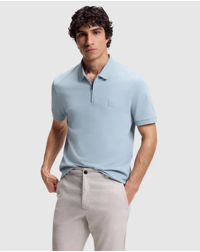 BOSS - Passerzip Zip Polo Shirt