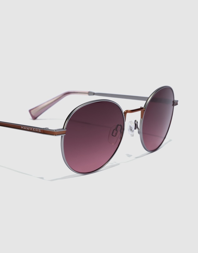 Hawkers Co - HAWKERS - Silver Red MOMA Sunglasses for Men and Women UV400
