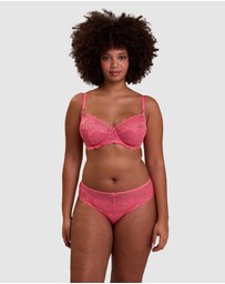 Sans Complexe - Arum Prima Underwire Unlined Scalloped Lace Bra