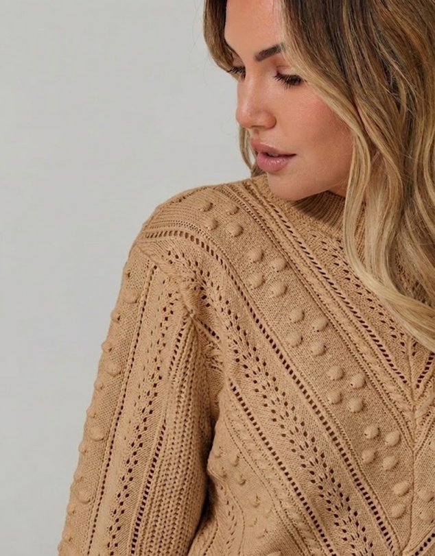 Esther & Co - Rheane Knit - Tan
