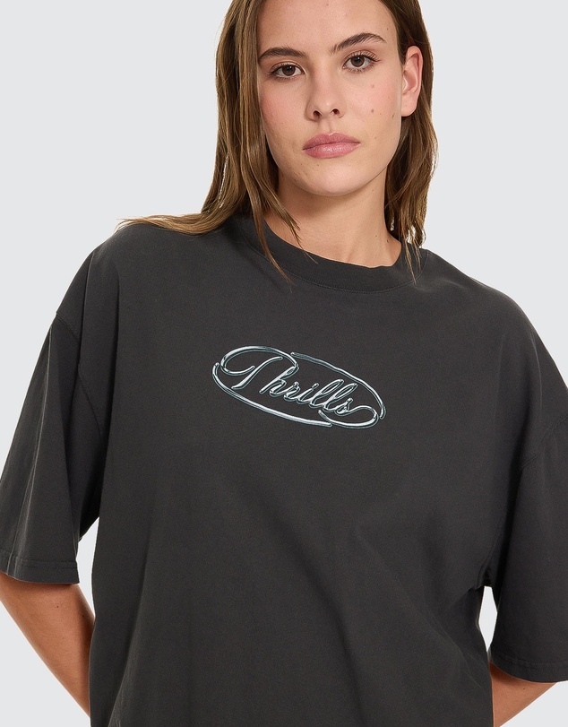 Thrills - Apex Chrome Oversized Tee
