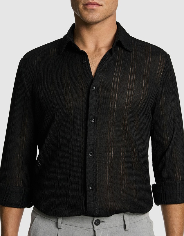 yd. - Enrique Textured Shirt