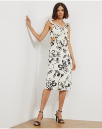Atmos&Here - Perry Ruffle Midi Dress