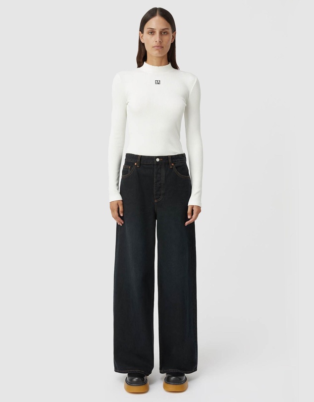 C&M CAMILLA AND MARC - Nora Rib Long Sleeve Top
