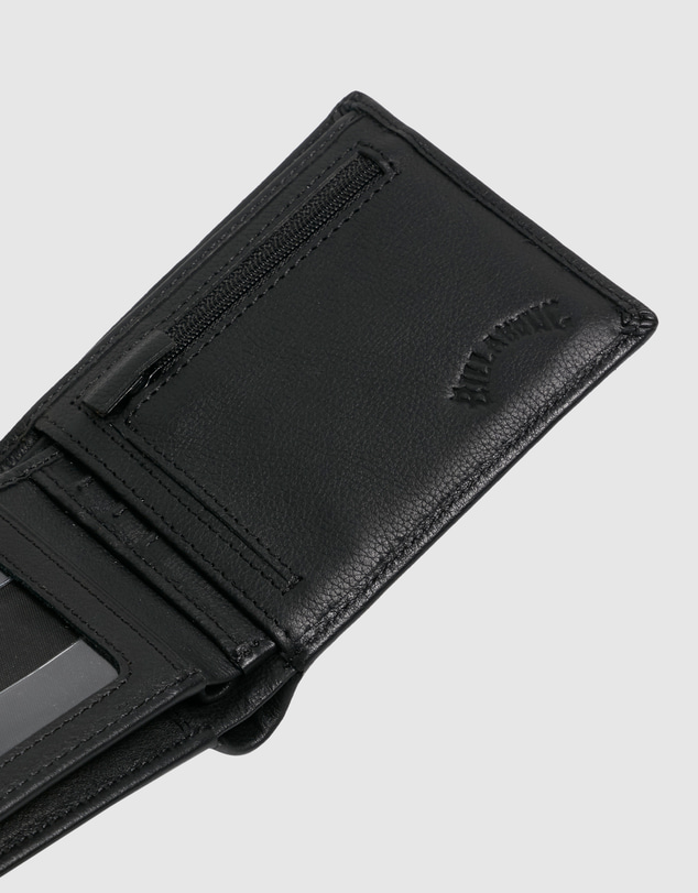 Billabong - Mens Scope 2 In 1 Leather Wallet