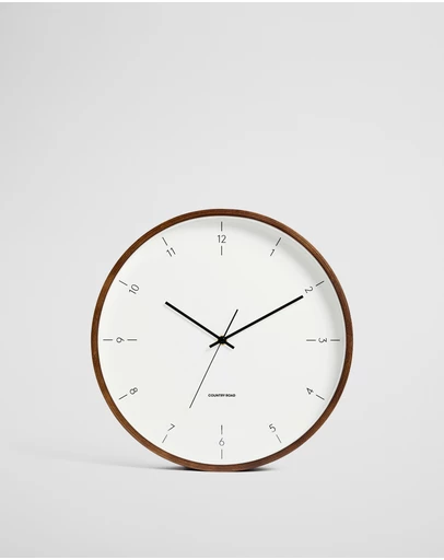 Country Road - Della Wall Clock