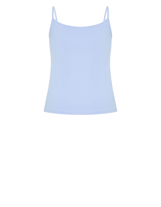 City Chic - Plus size Chloe Basic Cami - soft blue