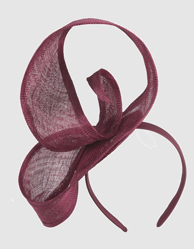 Max Alexander - Tall Sinamay Fascinator Headband