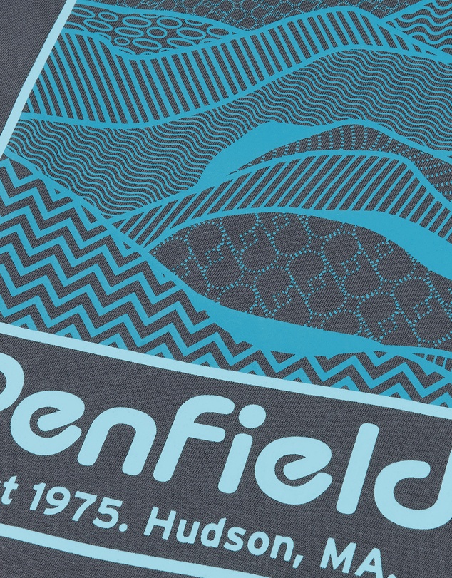 Penfield - Sketch Mountain Back Graphic Long Sleeve T-Shirt