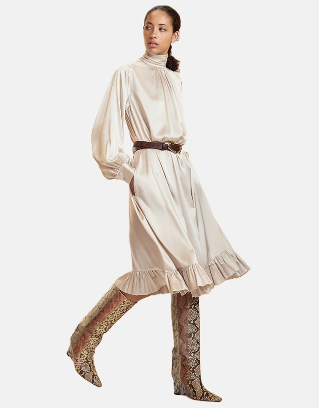 Cynthia Rowley - Monroe Silk Charmeuse Dress