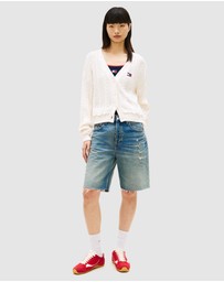 Tommy Jeans - Boxy Garmentdye Cardigan