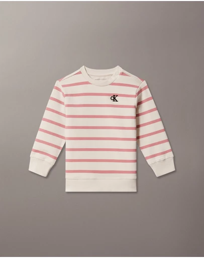 Calvin Klein Jeans - Newborn Striped Sweatshirt