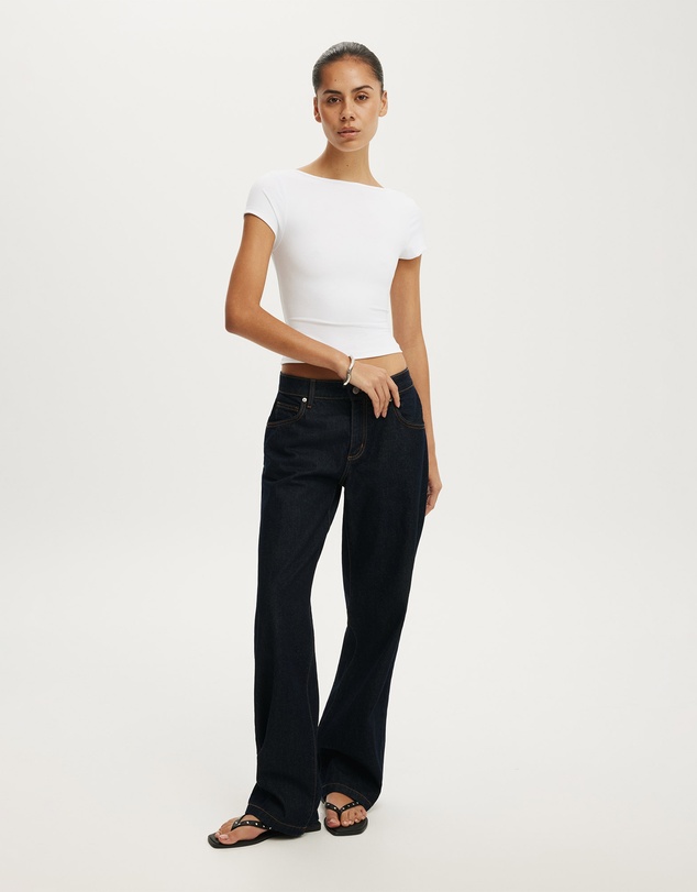 Cotton On - Hold Me Scoop Back Tee