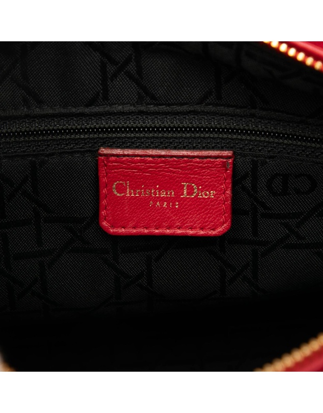 Pre-Loved by Azura Reborn - Pre-Loved Medium Lambskin Cannage Lady Dior