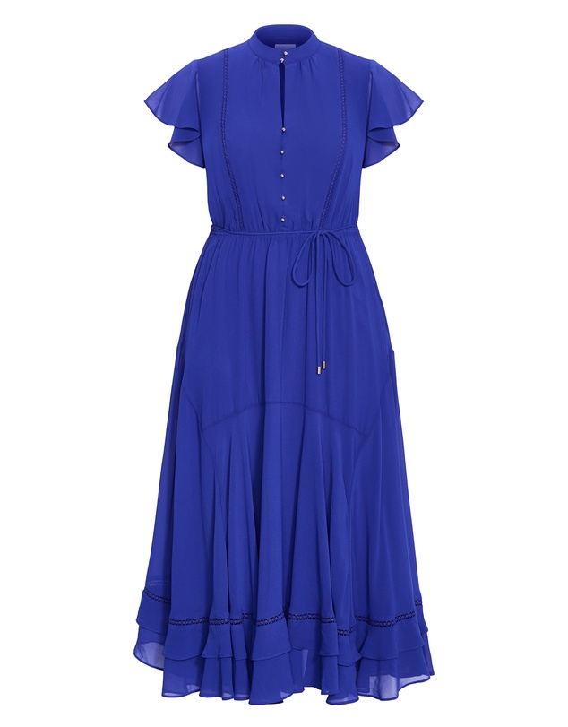 City Chic - Yasmine Short Sleeve Maxi Dress