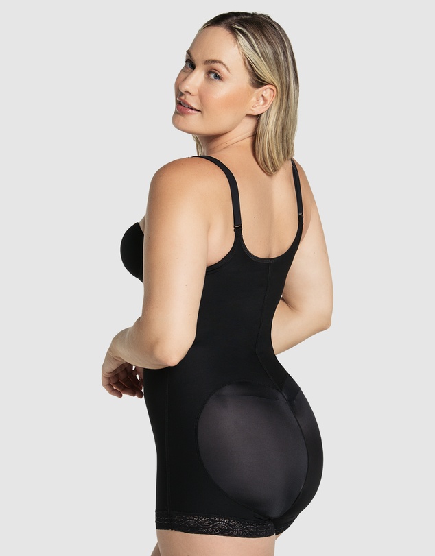 Leonisa - TopSculpt Firm Control Cupless Zip Up Body Shaper