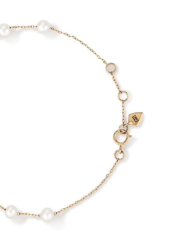 Michael Hill - Bracelet with Cultured Freshwater Pearls in 10kt Yellow Gold