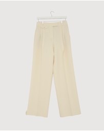 Revibe - Repaired Shona Joy Irena High Waisted Tailored Pants - AU 12
