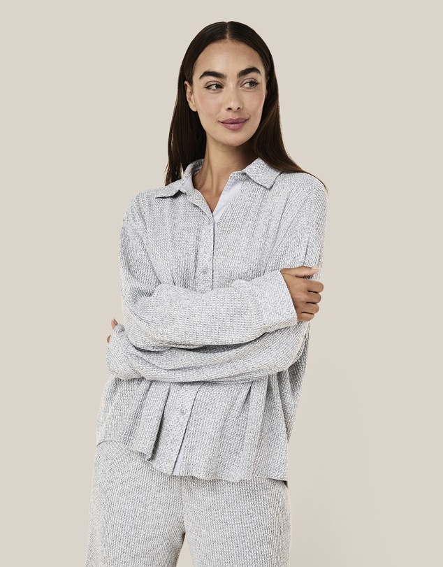Papinelle - Super Soft Waffle Full Length PJ Set
