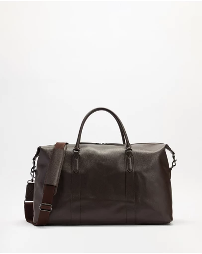 AERE - Leather Weekender Bag