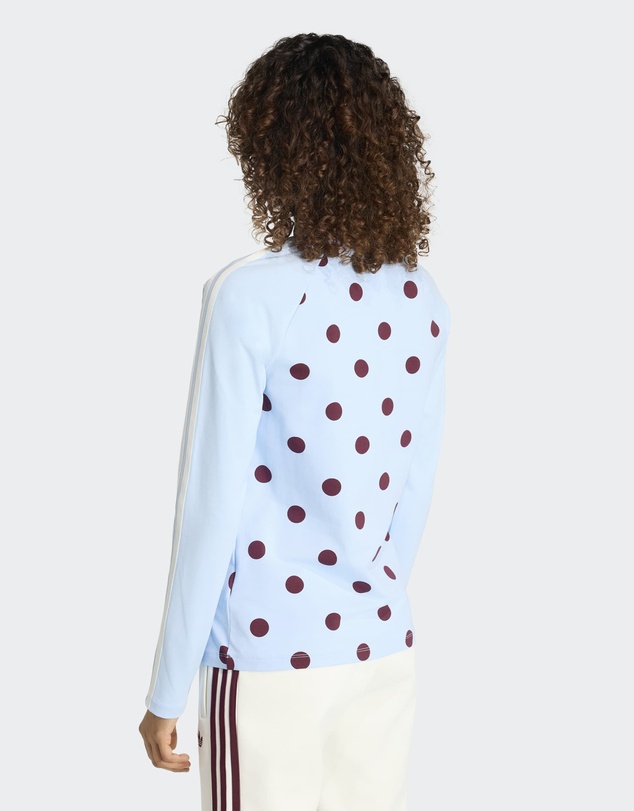 adidas Originals - POLKA DOTS SLIM LONG SLEEVE TOP Womens