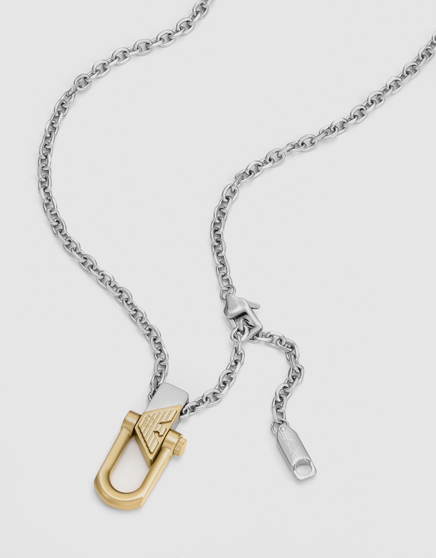 Emporio Armani - Emporio Armani Two-Tone Necklace
