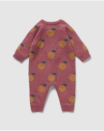 Wilson & Frenchy - Organic Knitted Jacquard Growsuit - Babies