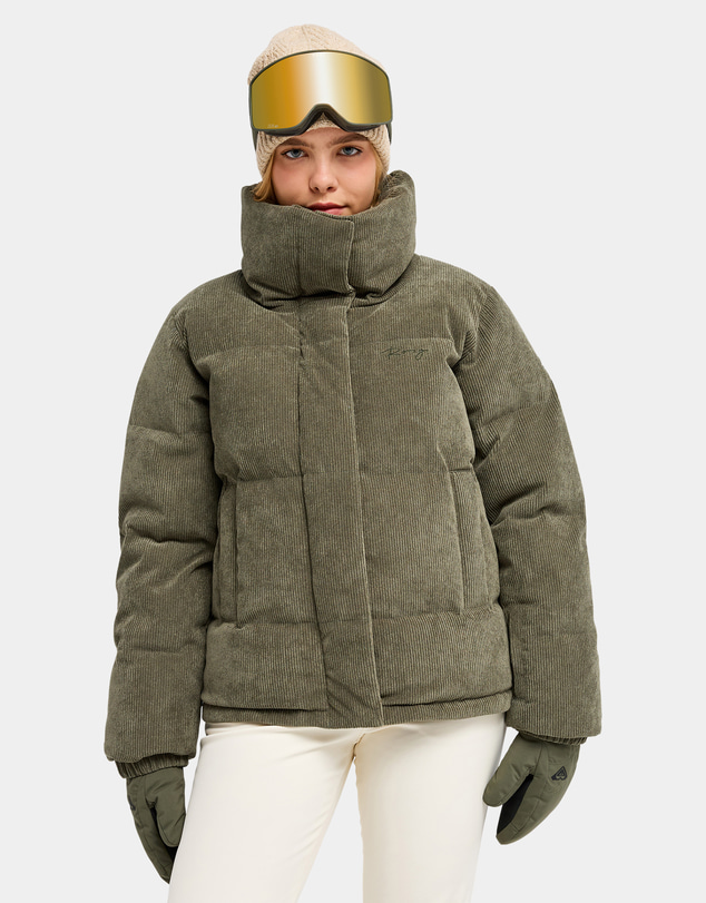 Roxy - Womens Snow Winter Rebel Cord Snow Jacket