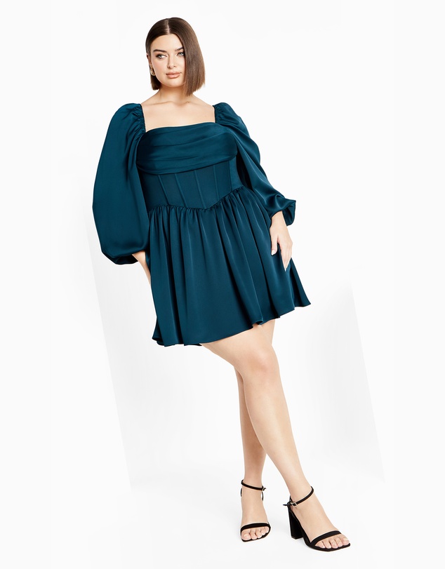 City Chic - Flirty Corset Dress