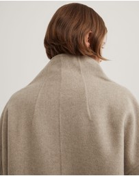 Witchery - Funnel Wrap Neck Coat