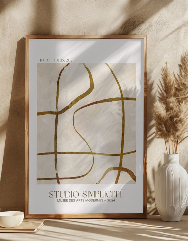 Olive et Oriel - Studio Simplicite No01 by Treechild Art Print