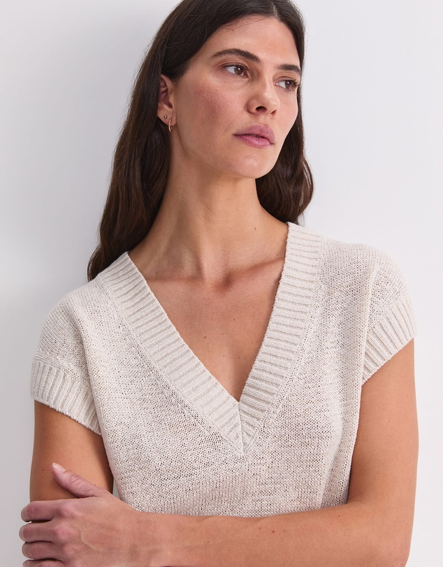 Sportscraft - Josie Tape Yarn V Neck Tank