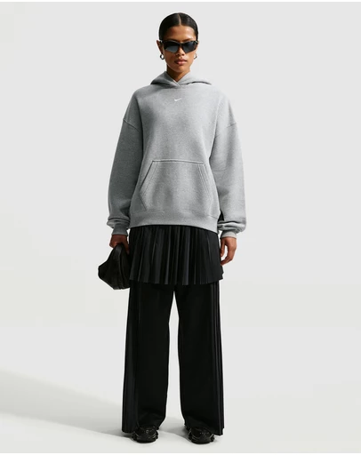 Nike - Studio Fleece Medium Weight Oversized Pullover Hoodie