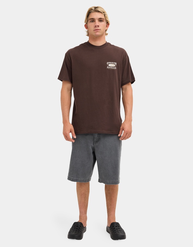 Quiksilver - Mens Retro Lock Up T-Shirt