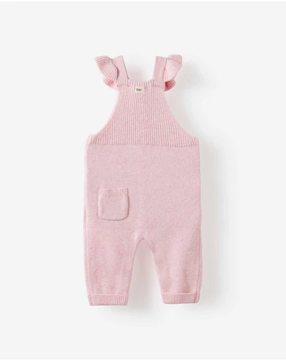 Cotton On Kids - Baby Organic Blend Knit Dungaree