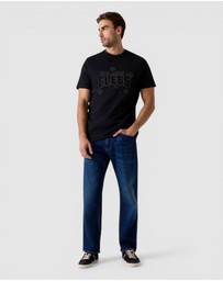 GUESS - Basic Peony Stitch Short Sleeve T-Shirt