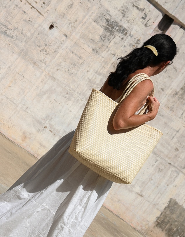 Mimmi Terra - Traveller Tote Panna Cotta