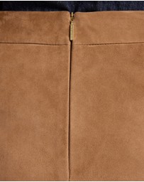 David Lawrence - Tanzie Suede Pencil Skirt