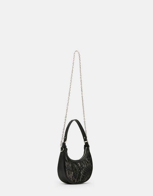 Steve Madden - BAmour-L Black/Silver Shoulder Bag