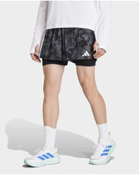 adidas Performance - adi365 Spray Dye 2in1 Shorts Mens