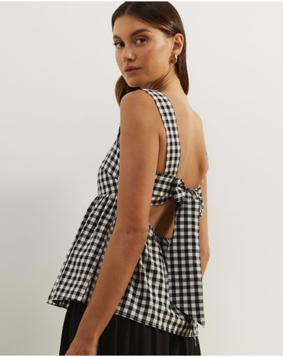 Black Gingham