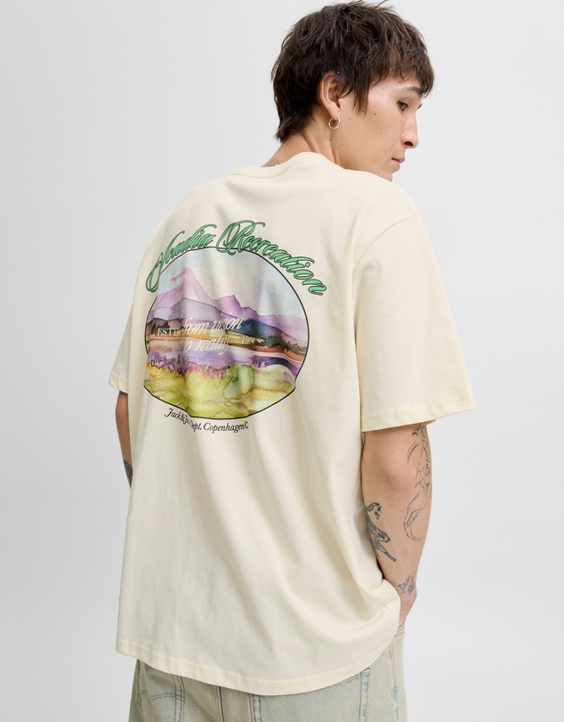 Jack & Jones - Orinwood Photo SS Crew Tee
