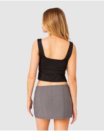 EDIKTED - Marigold Side Slit Top